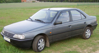 1992 405 I (15B, facelift 1992)